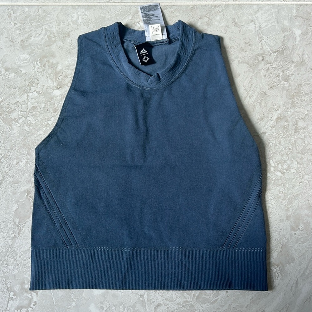 Adidas Wanderlust Wrap Knit Crop Top